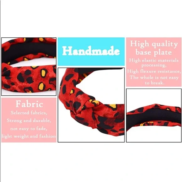 *****Brand New***** Bundle 3-pack of Leopard (in Red, Olive, Teal) - Picture 5 of 6